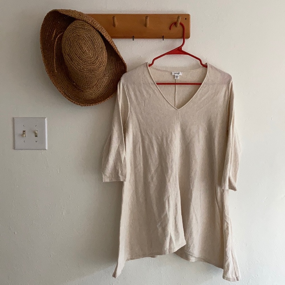 J. Jill cotton/silk tunic